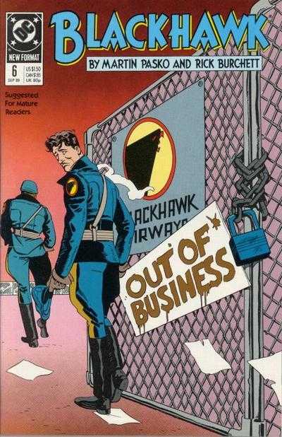 DC Comics COMIC BOOK Blackhawk #6 (FN/VF)