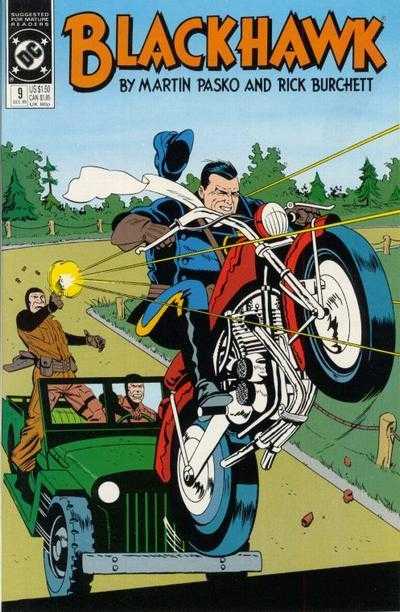 DC Comics COMIC BOOK Blackhawk #9 (FN/VF)
