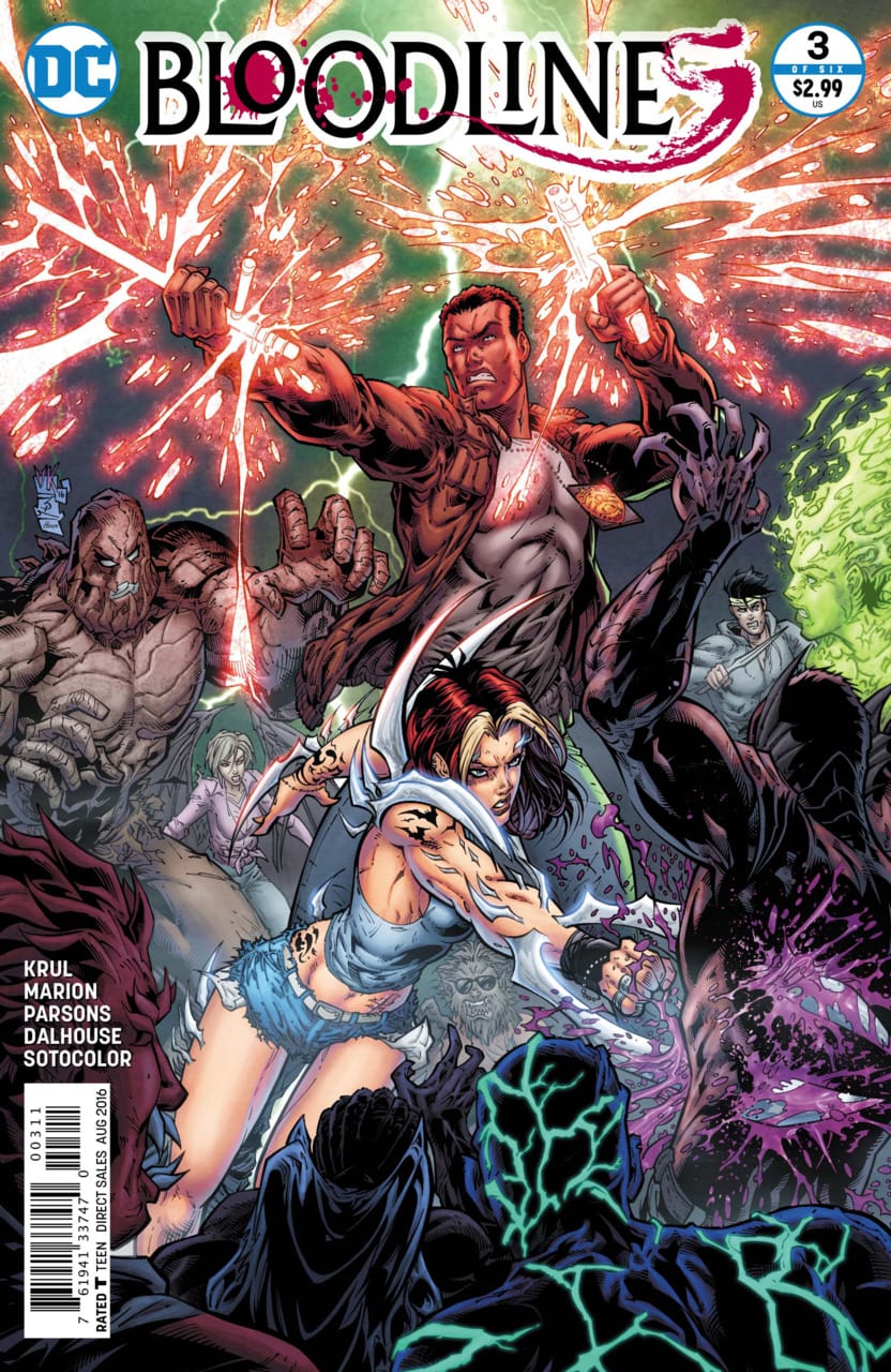 DC Comics COMIC BOOK Bloodlines #3 (VF/NM)