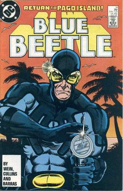 DC Comics COMIC BOOK Blue Beetle #14 (FN)