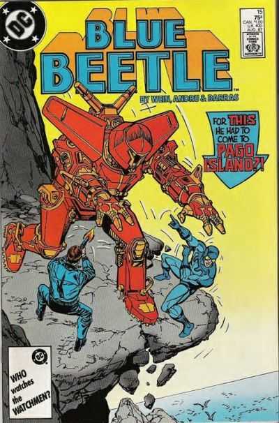 DC Comics COMIC BOOK Blue Beetle #15 (FN)