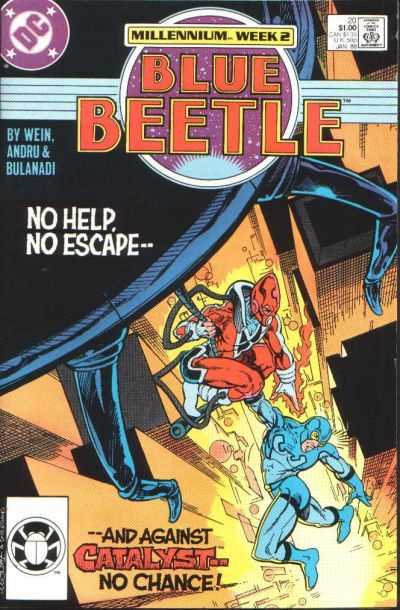 DC Comics COMIC BOOK Blue Beetle #20 (FN)