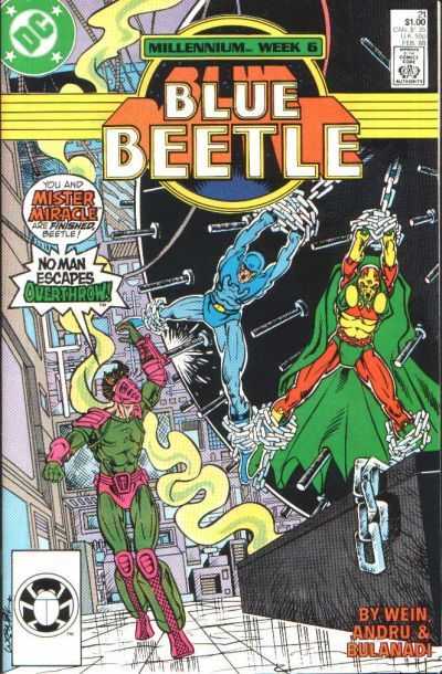 DC Comics COMIC BOOK Blue Beetle #21 (FN)