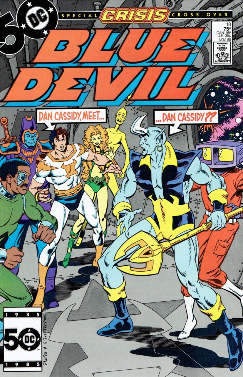 DC Comics COMIC BOOK Blue Devil #18 (VF)