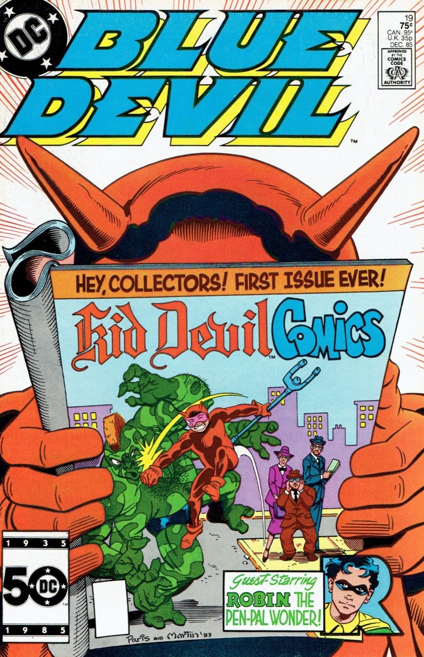 DC Comics COMIC BOOK Blue Devil #19 (VF/NM)