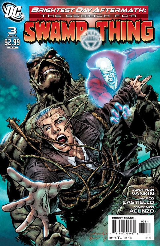 DC Comics COMIC BOOK Brightest Day Aftermath: The Search for Swamp Thing #3 (VF/NM)