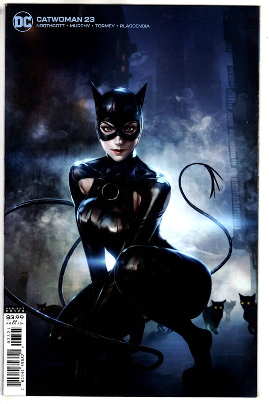 DC COMICS COMIC BOOK CATWOMAN #23 WOO CHUL LEE VAR ED [VF]