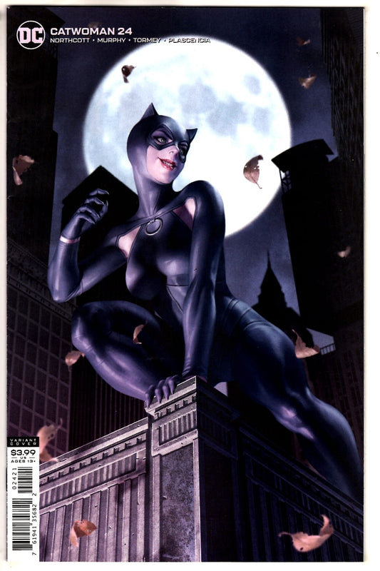 DC COMICS COMIC BOOK CATWOMAN #24 JUNGGEUN YOON VAR ED [VF]