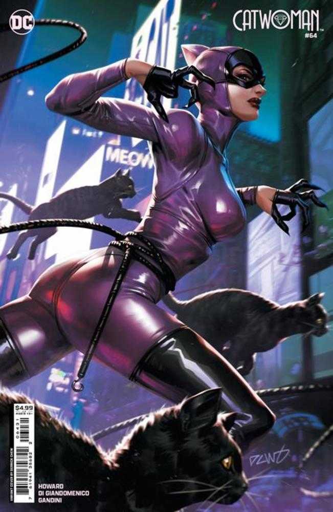 DC Comics COMIC BOOK Catwoman #64 Cover C Derrick Chew Card Stock Variant