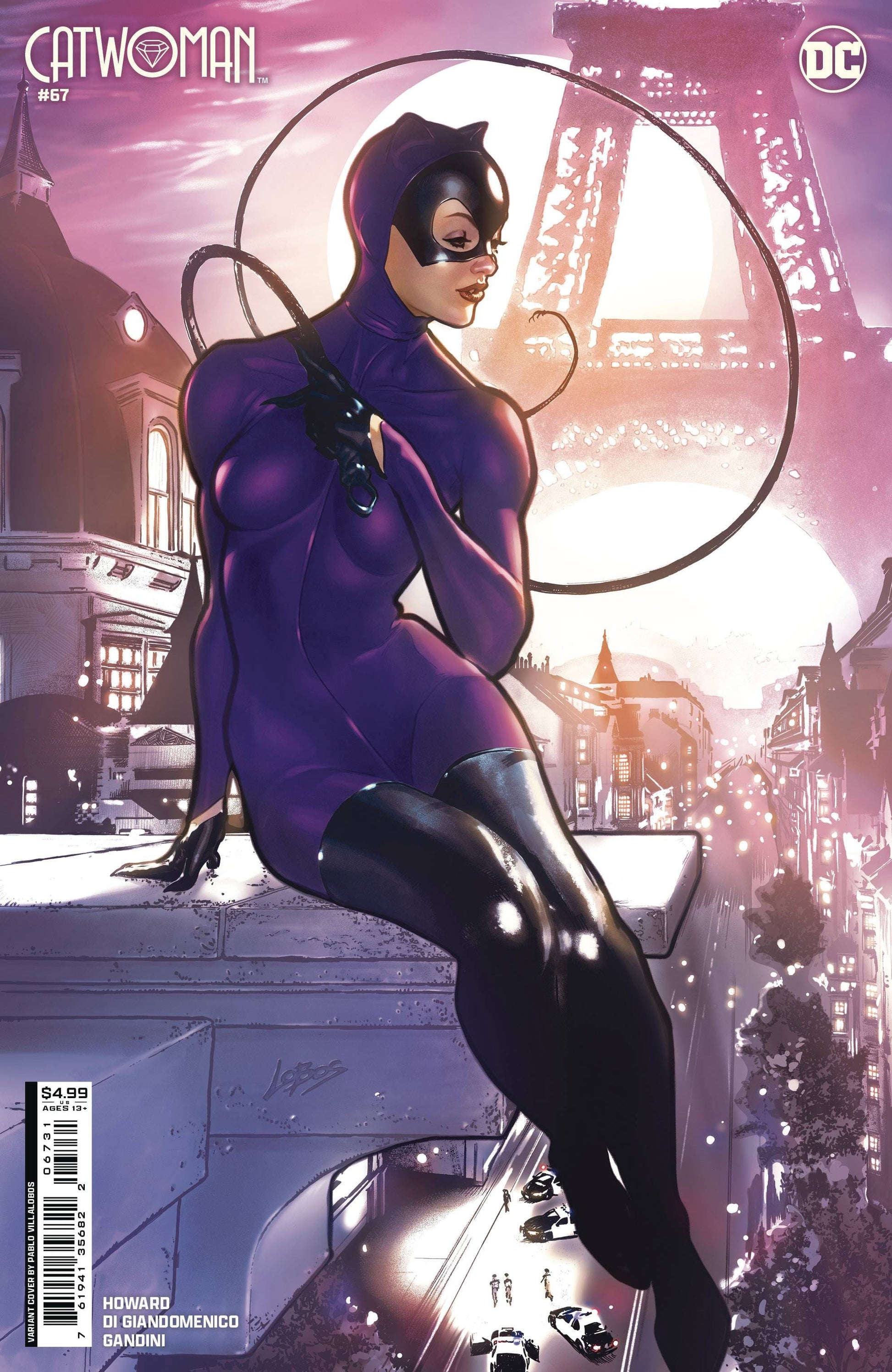 DC COMICS COMIC BOOK CATWOMAN #67 CVR C PABLO VILLALOBOS CSV
