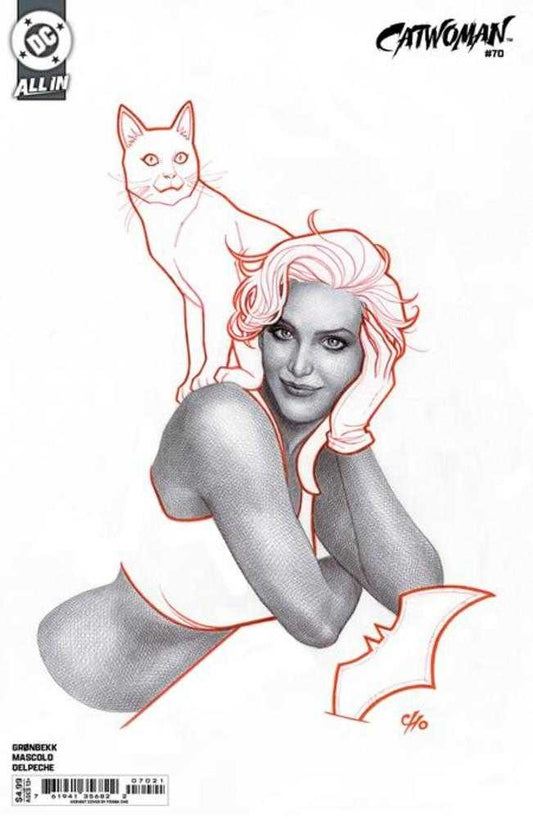 DC Comics COMIC BOOK Catwoman #70 Cover B Frank Cho Card Stock Variant