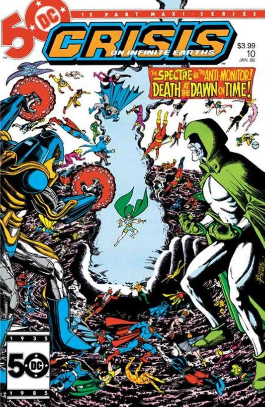 DC Comics COMIC BOOK Crisis On Infinite Earths #10 Facsimile Edition Cover A George Perez
