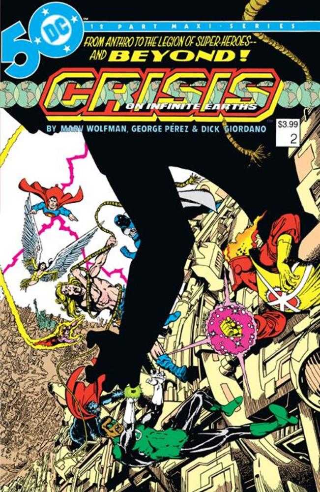 DC Comics COMIC BOOK Crisis On Infinite Earths #2 (Of 12) Facsimile Edition Cover A George Perez