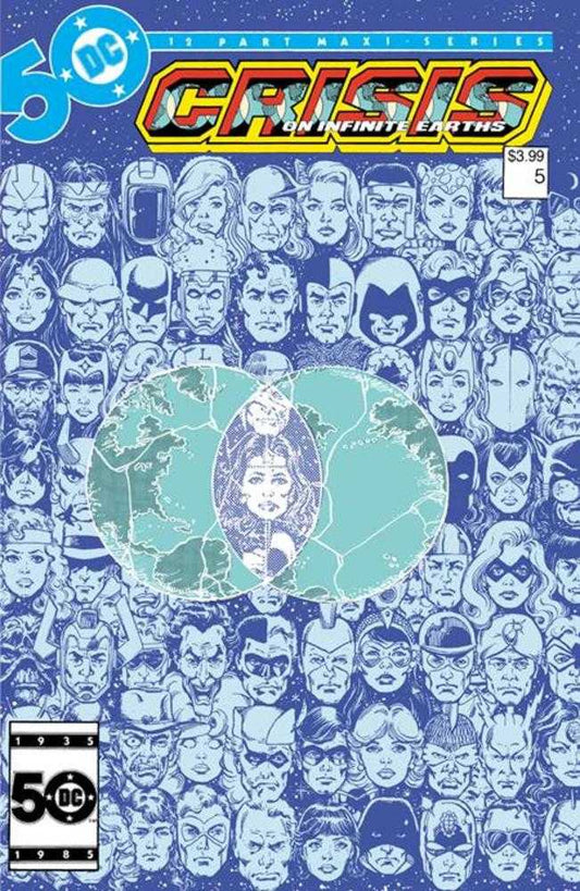 DC Comics COMIC BOOK Crisis On Infinite Earths #5 Facsimile Edition Cover A George Perez