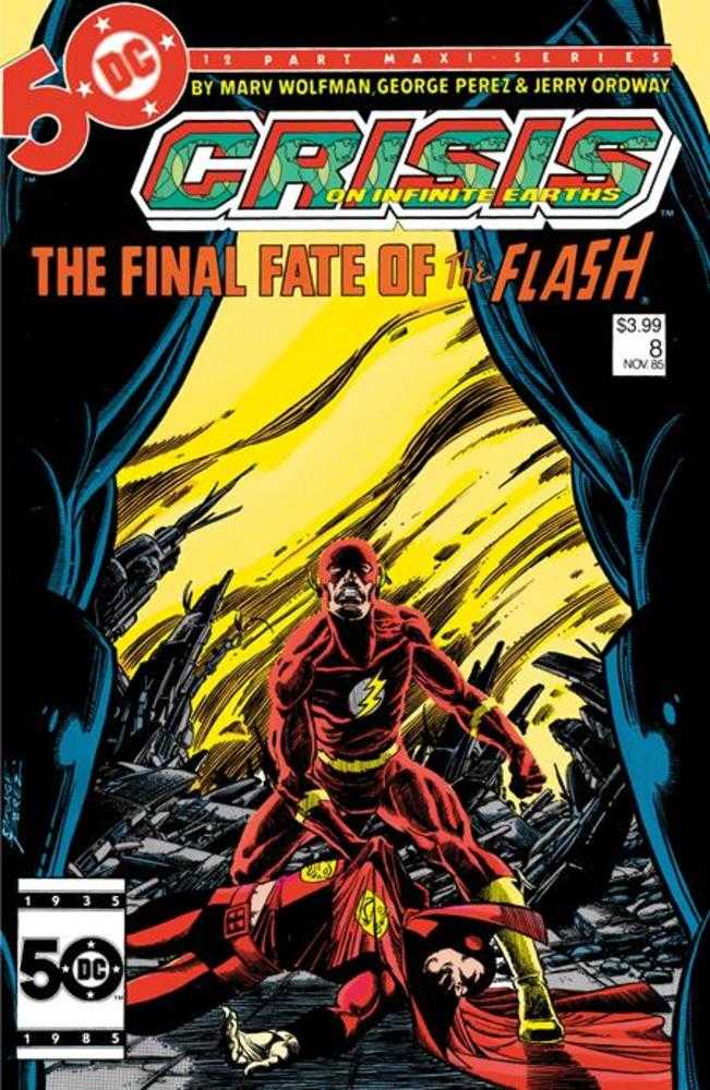 DC Comics COMIC BOOK Crisis On Infinite Earths #8 Facsimile Edition Cover A George Perez