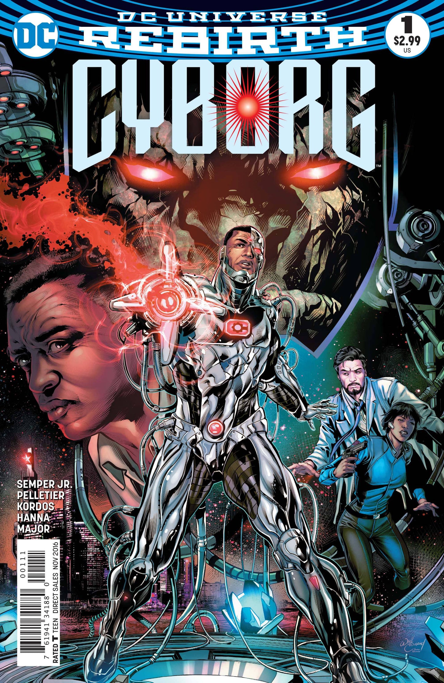 DC Comics COMIC BOOK Cyborg #1 (VF/NM)