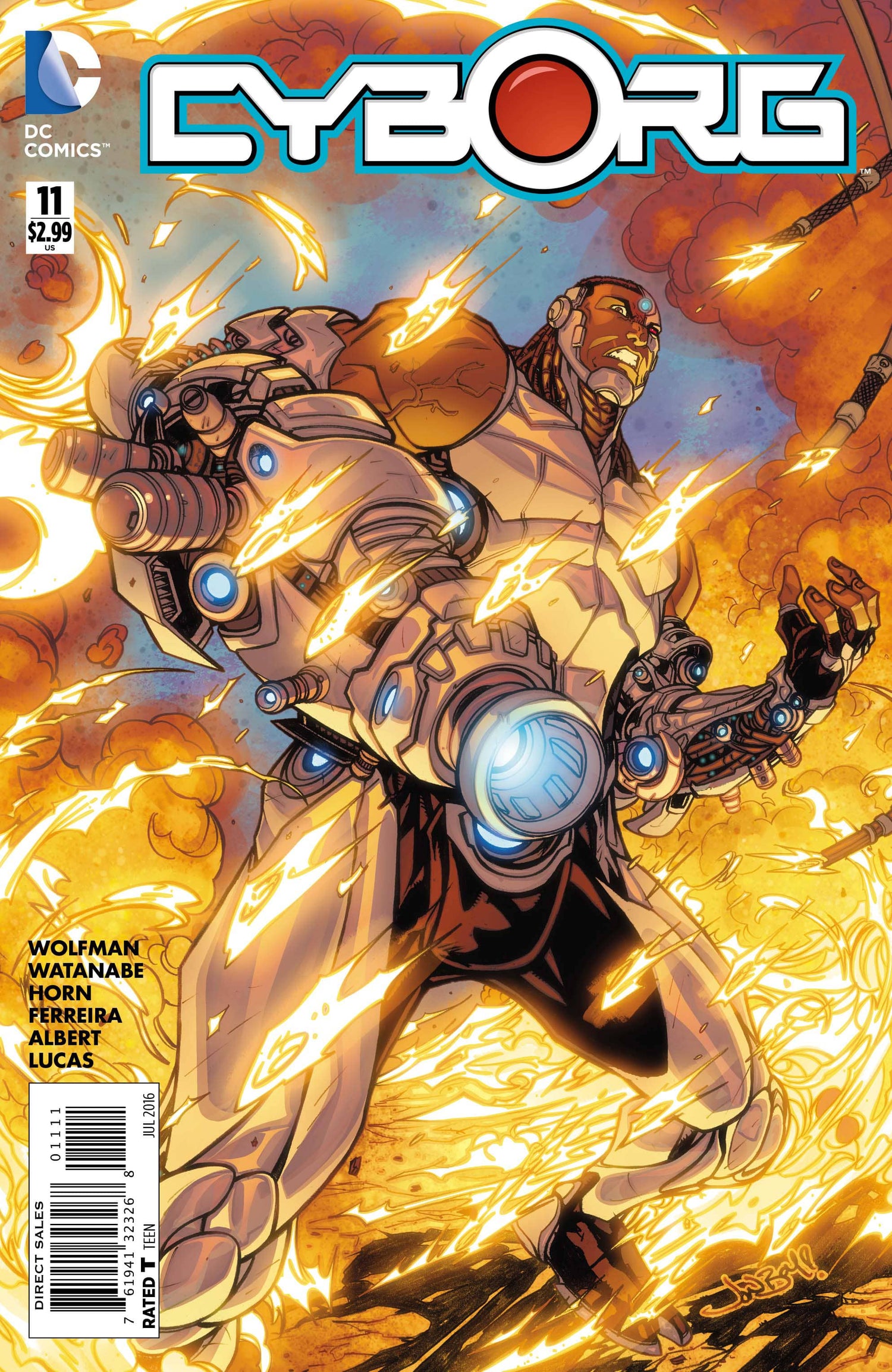 DC Comics COMIC BOOK Cyborg #11