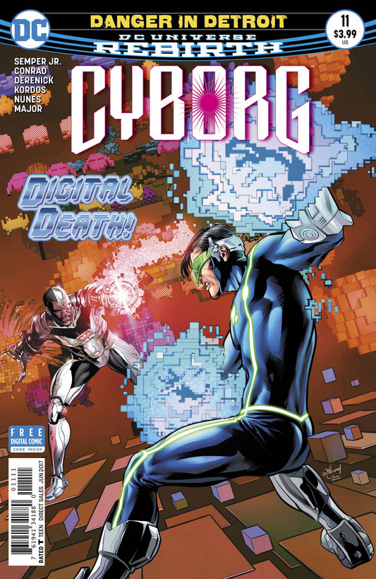 DC Comics COMIC BOOK Cyborg #11 (VF/NM)