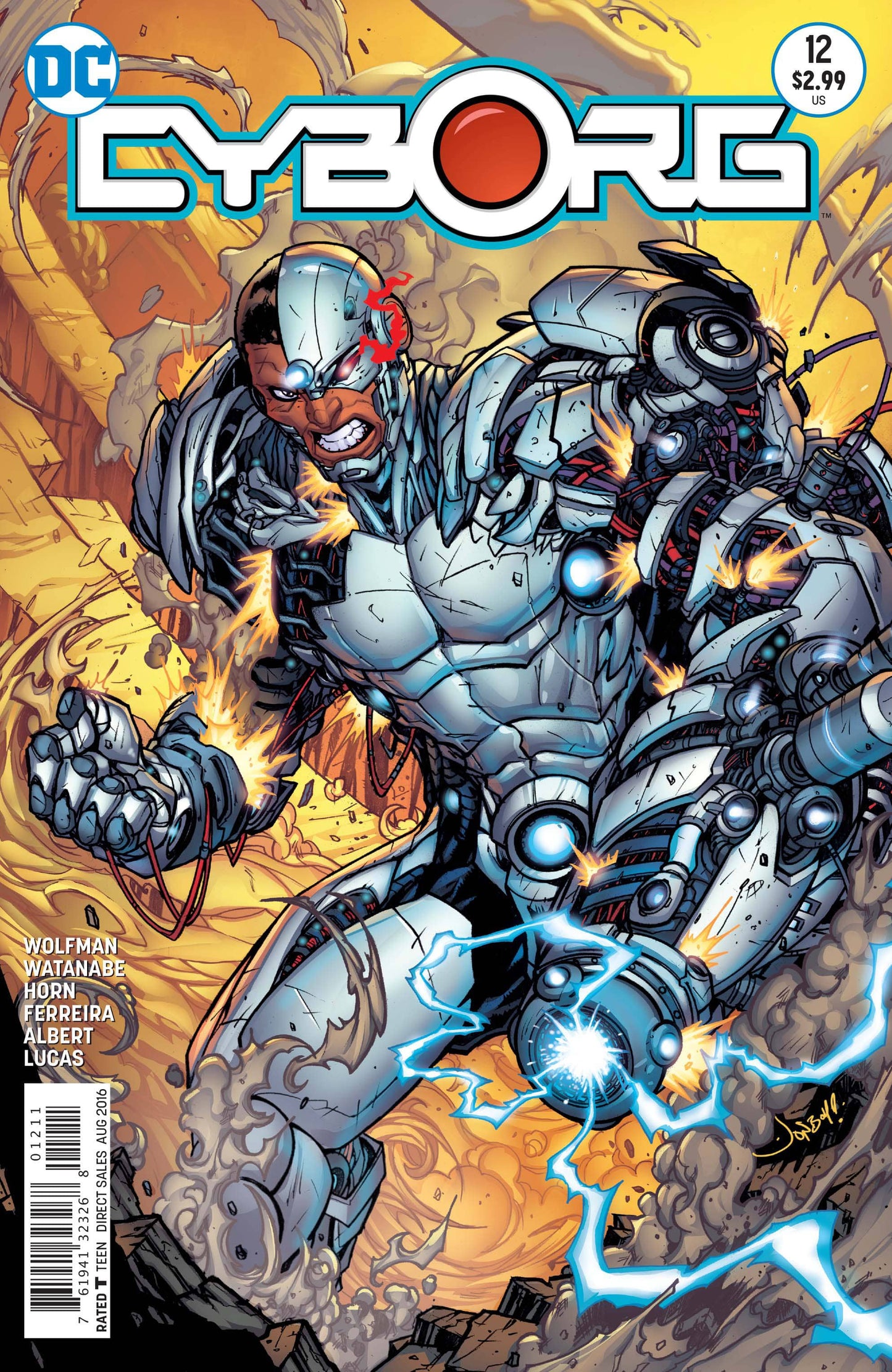 DC Comics COMIC BOOK Cyborg #12