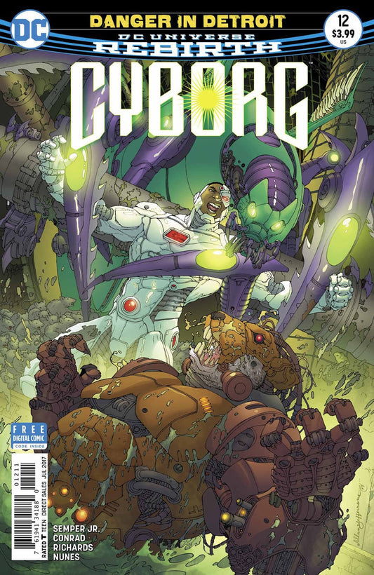 DC Comics COMIC BOOK Cyborg #12 (VF/NM)