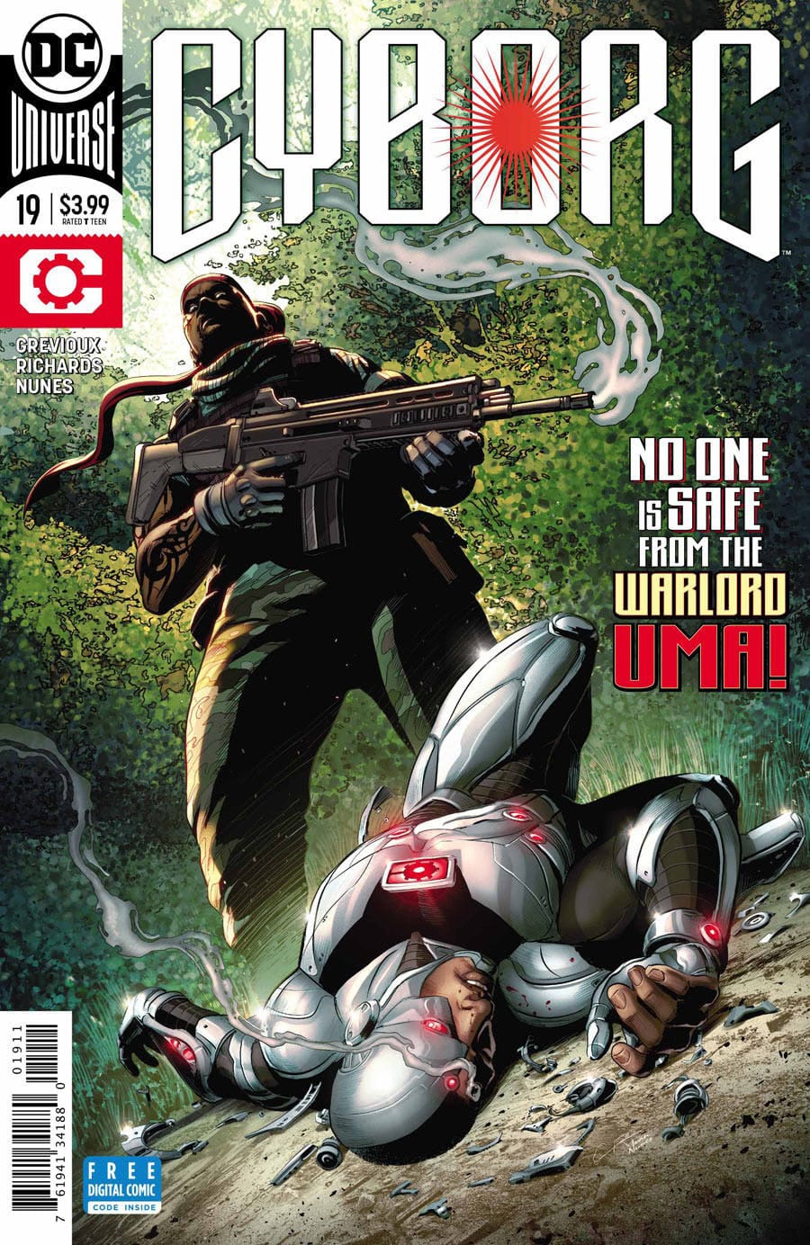 DC Comics COMIC BOOK Cyborg #19 (VF/NM)