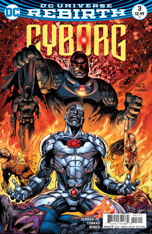 DC Comics COMIC BOOK Cyborg #3 (VF/NM)