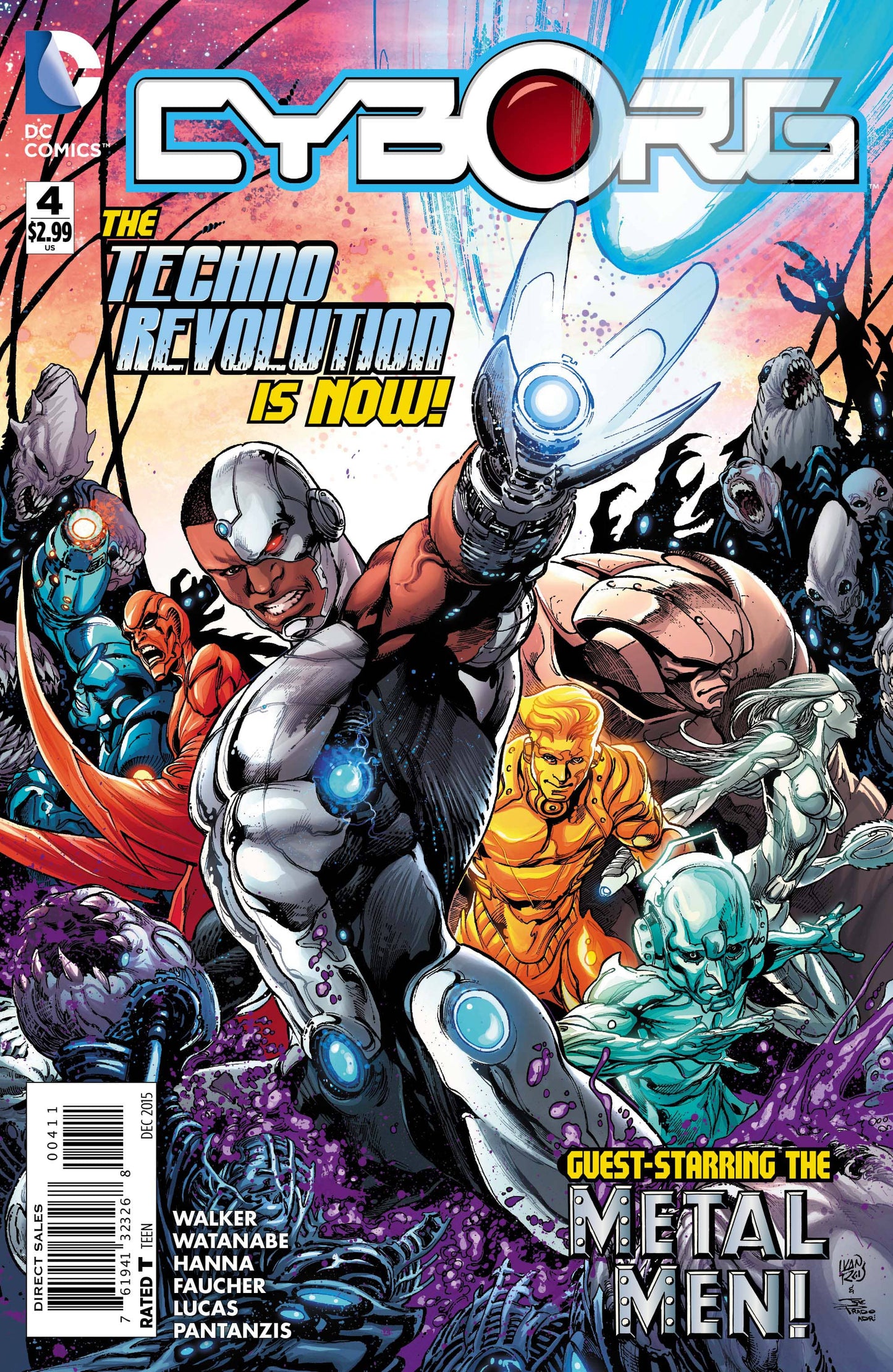 DC Comics COMIC BOOK Cyborg #4