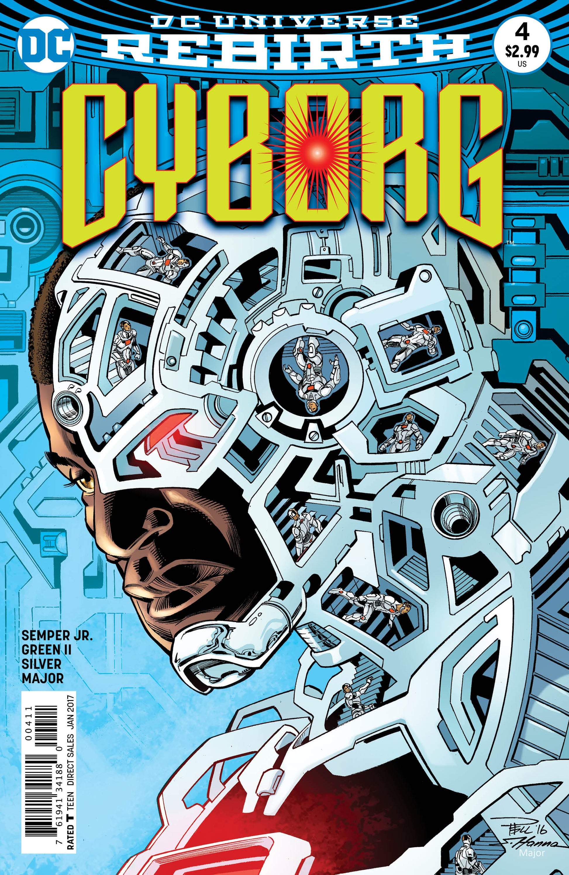 DC Comics COMIC BOOK Cyborg #4 (VF/NM)