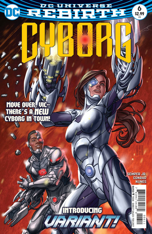 DC Comics COMIC BOOK Cyborg #6 (VF/NM)