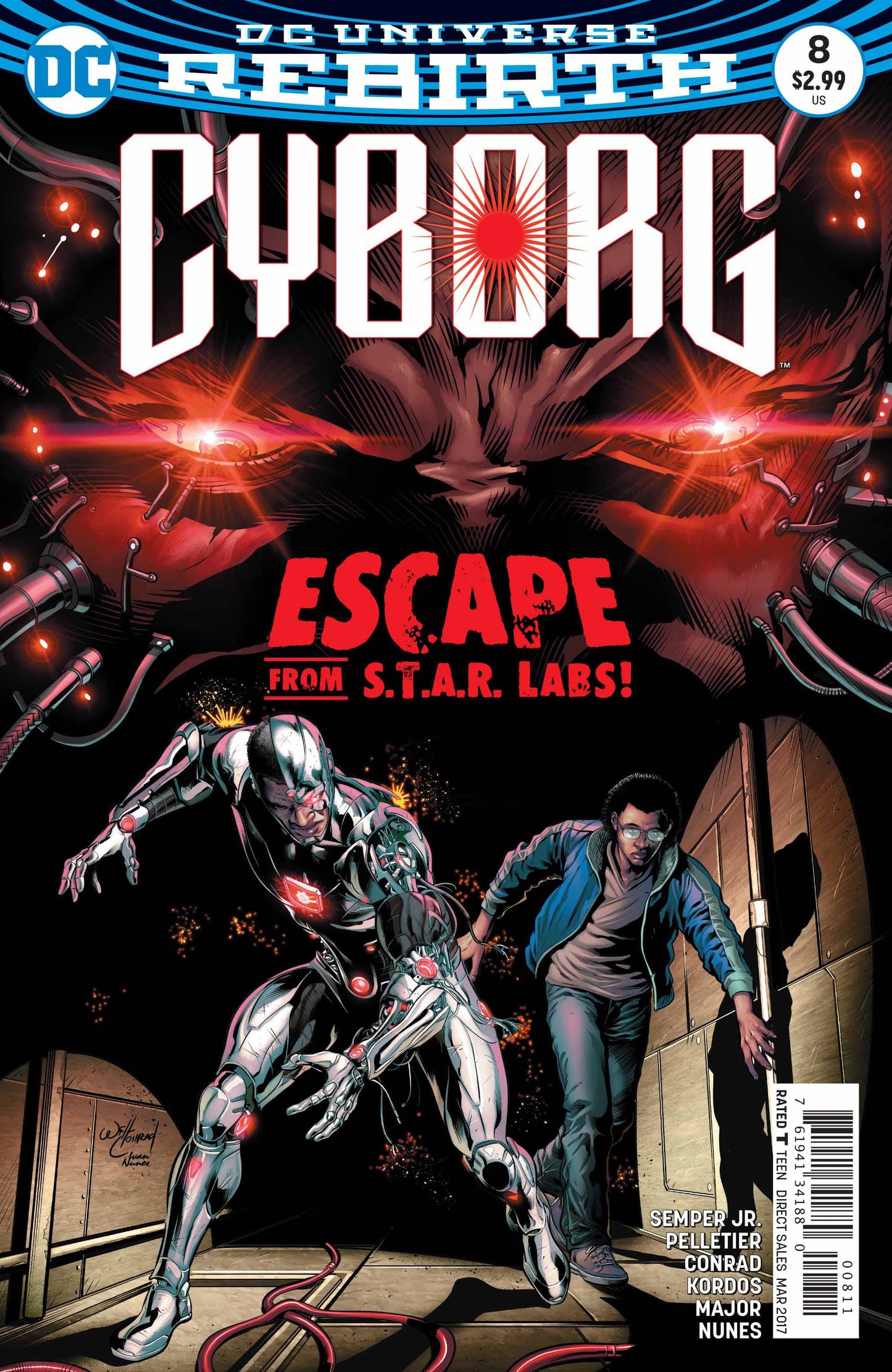 DC Comics COMIC BOOK Cyborg #8 (VF/NM)