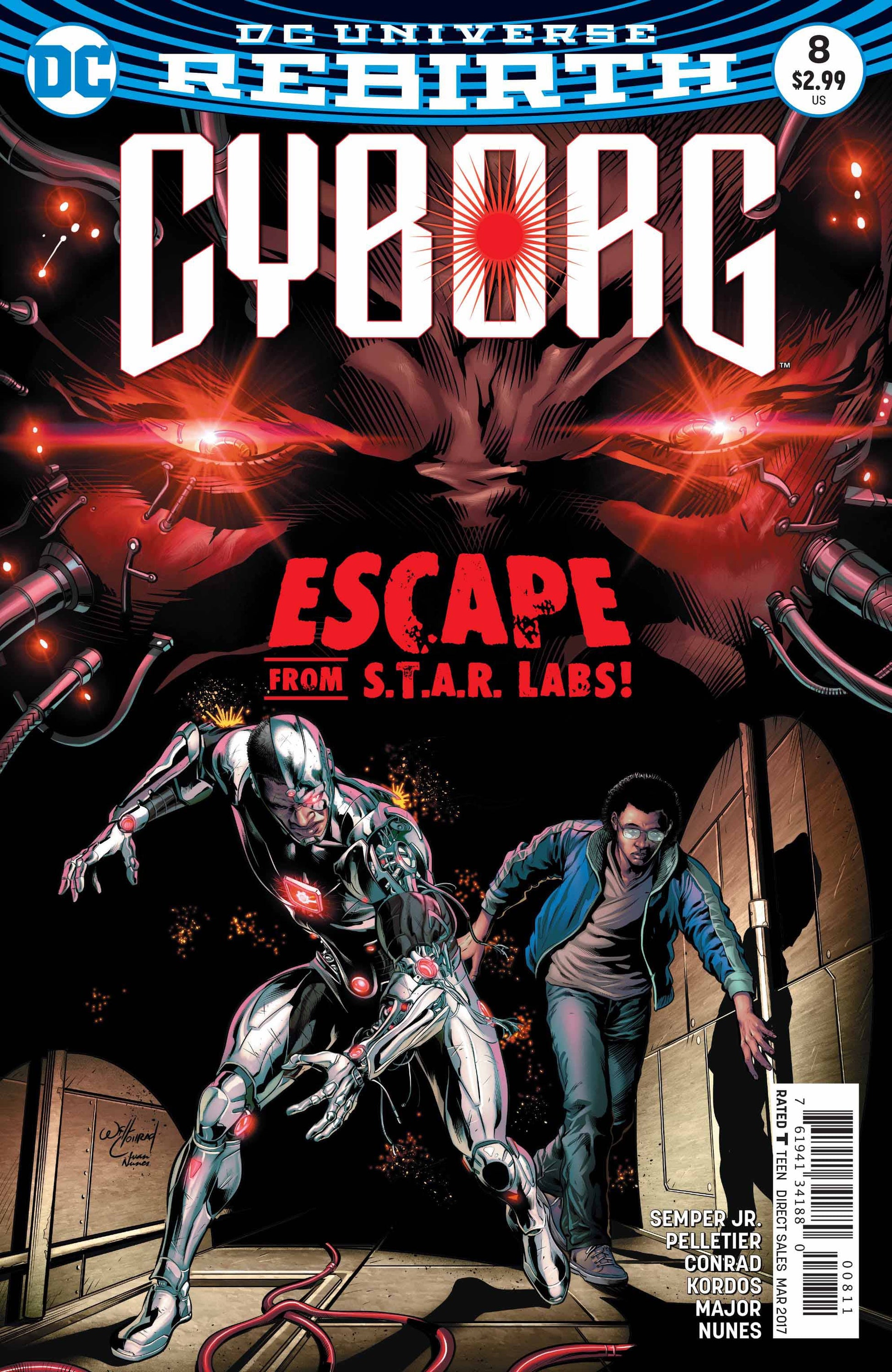 DC Comics COMIC BOOK Cyborg #8 (VF/NM)