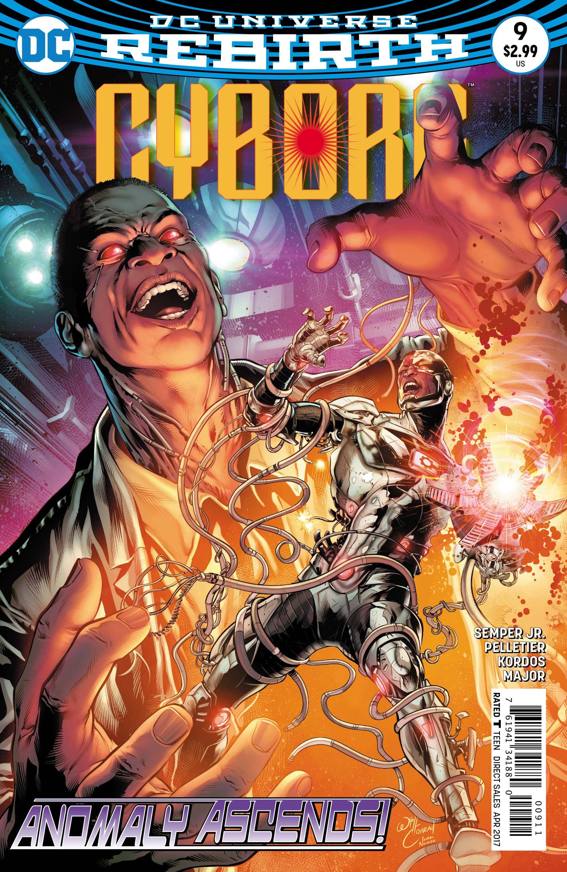 DC Comics COMIC BOOK Cyborg #9 (VF/NM)
