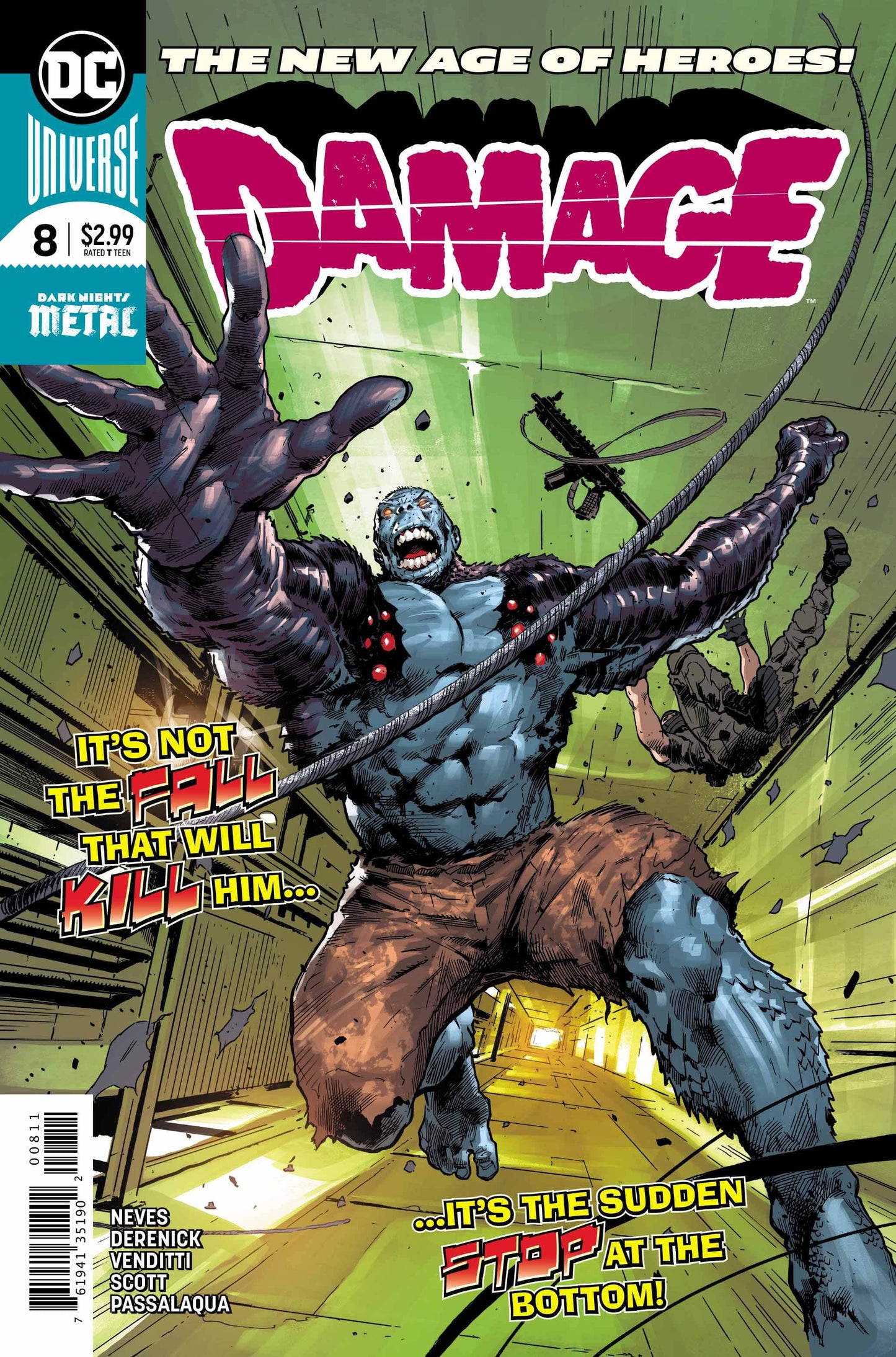 DC Comics COMIC BOOK Damage #8 (VF/NM)
