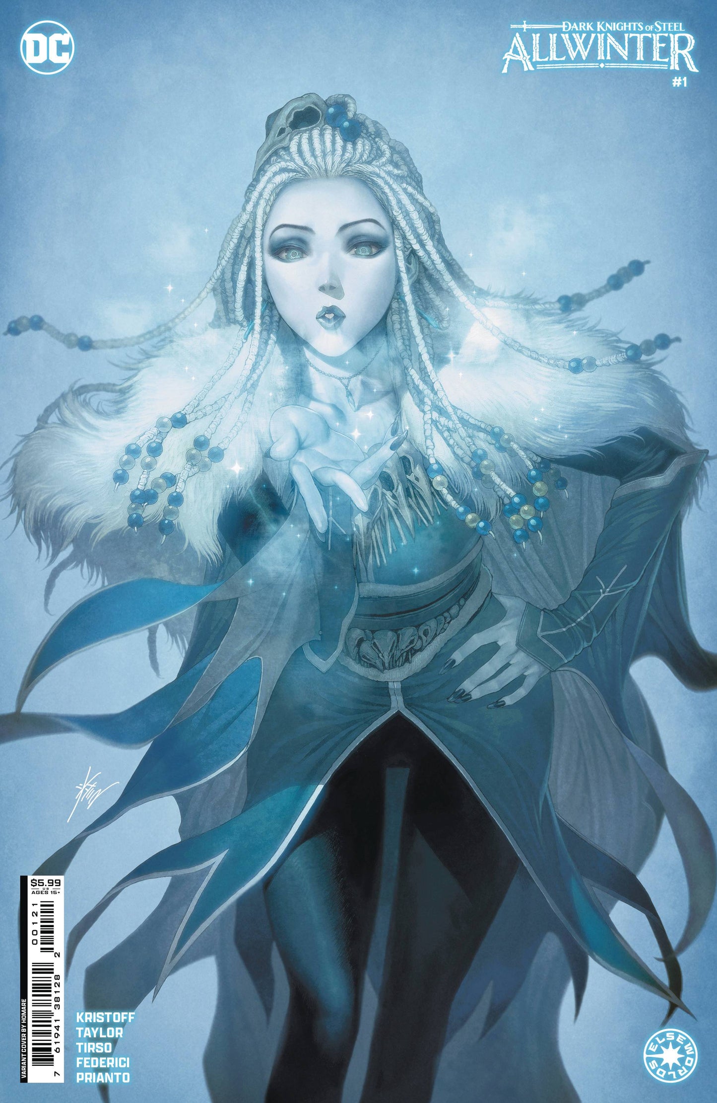 DC COMICS COMIC BOOK DARK KNIGHTS OF STEEL ALLWINTER #1 (OF 6) CVR C MATTINA CSV