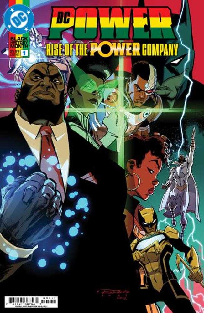 DC Comics COMIC BOOK DC Power Rise Of The Power Company #1 (One Shot) Cover A Khary Randolph