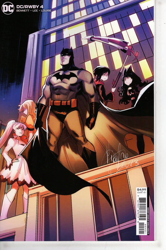 DC Comics COMIC BOOK DC Rwby #4 (Of 7) Cover B Mirka Andolfo Card Stock Variant
