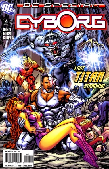 DC Comics COMIC BOOK DC Special: Cyborg #4 (VF/NM)