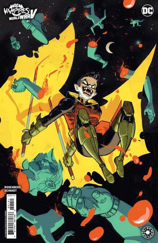 DC Comics COMIC BOOK DC vs Vampires World War V #1 (Of 12) Cover E 1 in 25 Riley Rossmo Card Stock Variant