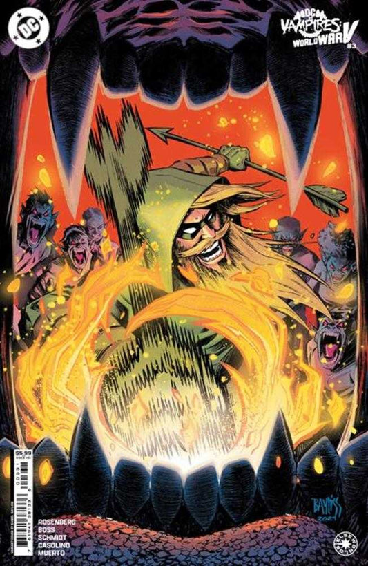 DC Comics COMIC BOOK DC vs Vampires World War V #3 (Of 12) Cover C Daniel Bayliss Card Stock Variant