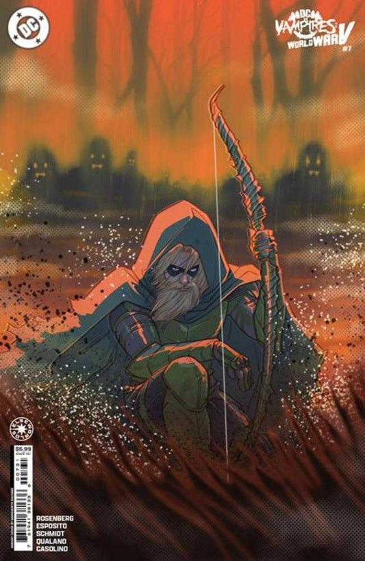 DC Comics COMIC BOOK DC vs Vampires World War V #7 (Of 12) Cover C Marguerite Sauvage Card Stock Variant