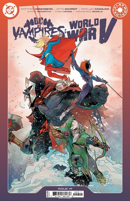 DC Comics COMIC BOOK DC VS VAMPIRES WORLD WAR V #9 (OF 12) CVR A OTTO SCHMIDT