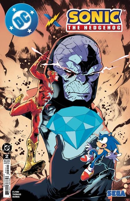 Dc Comics COMIC BOOK DC X SONIC THE HEDGEHOG #2 (OF 5) CVR A PABLO M COLLAR