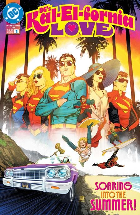 DC Comics COMIC BOOK DCS KAL-EL-FORNIA LOVE #1 (ONE SHOT) CVR A BERNARD CHANG
