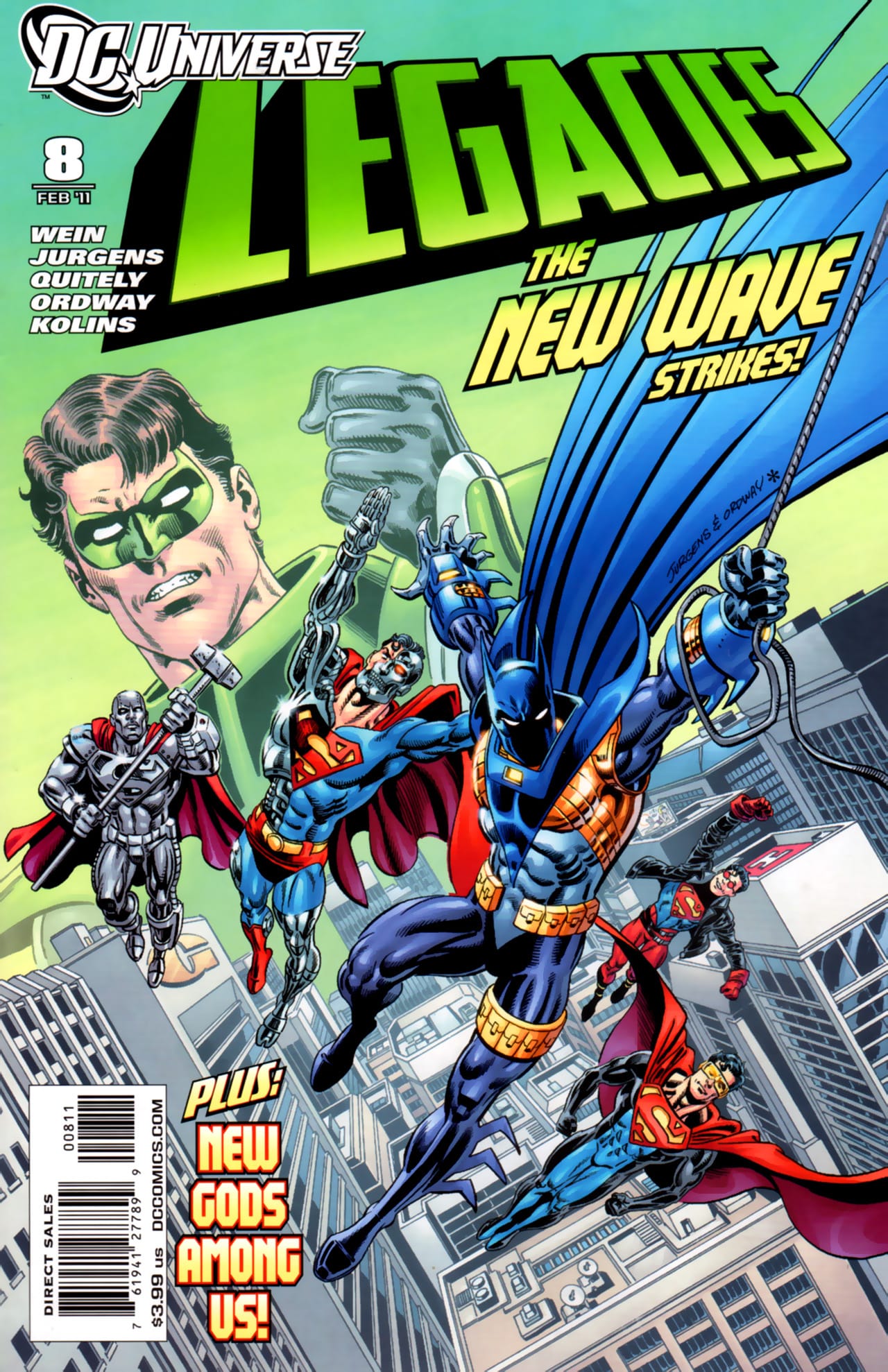 DC Comics COMIC BOOK DCU: Legacies #8 - CVR A (VF/NM)