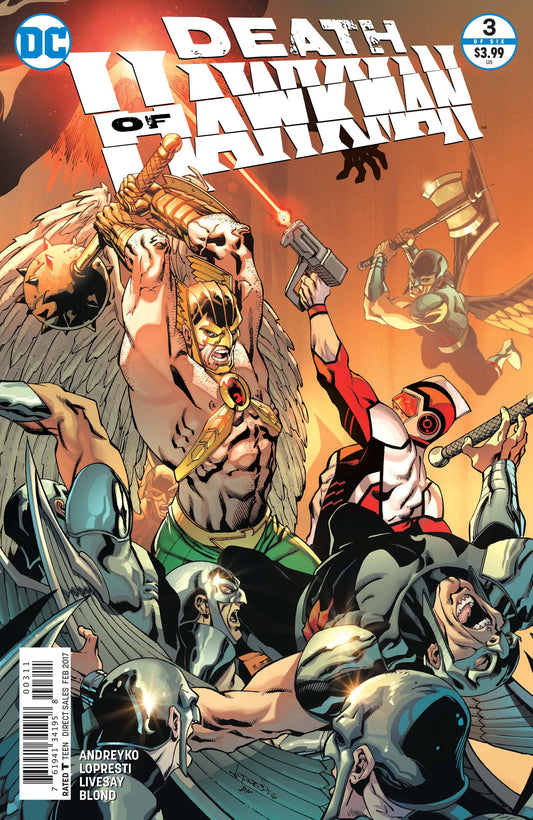 DC Comics COMIC BOOK Death of Hawkman #3 - CVR A (FN)