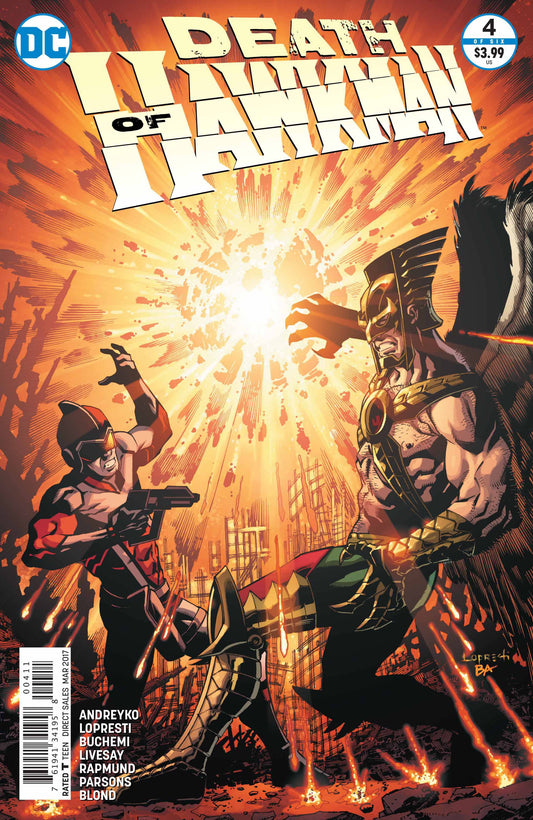DC Comics COMIC BOOK Death of Hawkman #4 - CVR A (FN)