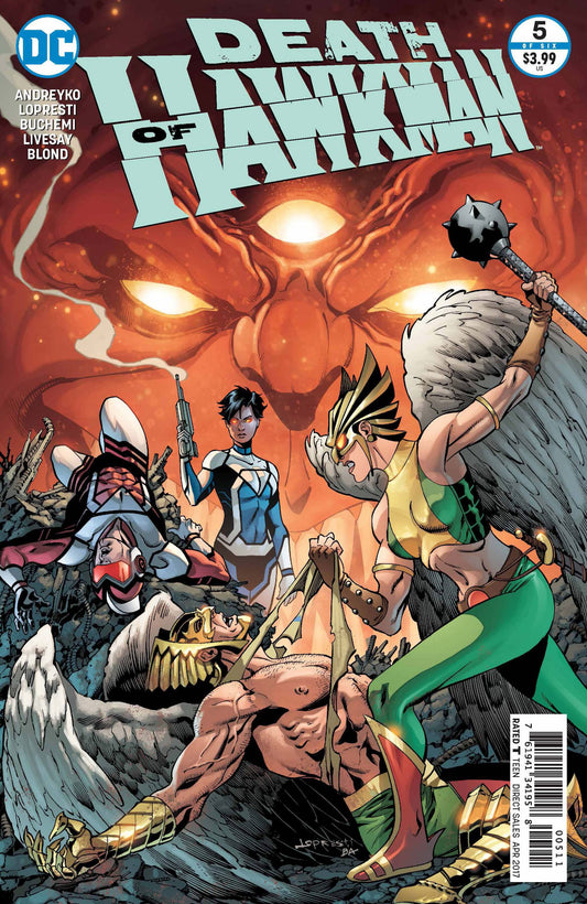 DC Comics COMIC BOOK Death of Hawkman #5 - CVR A (FN)