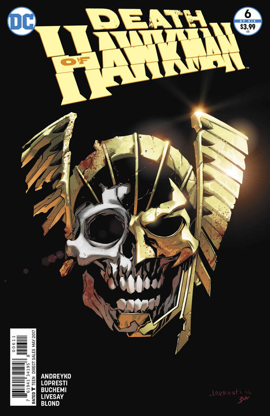 DC Comics COMIC BOOK Death of Hawkman #6 - CVR A (FN)