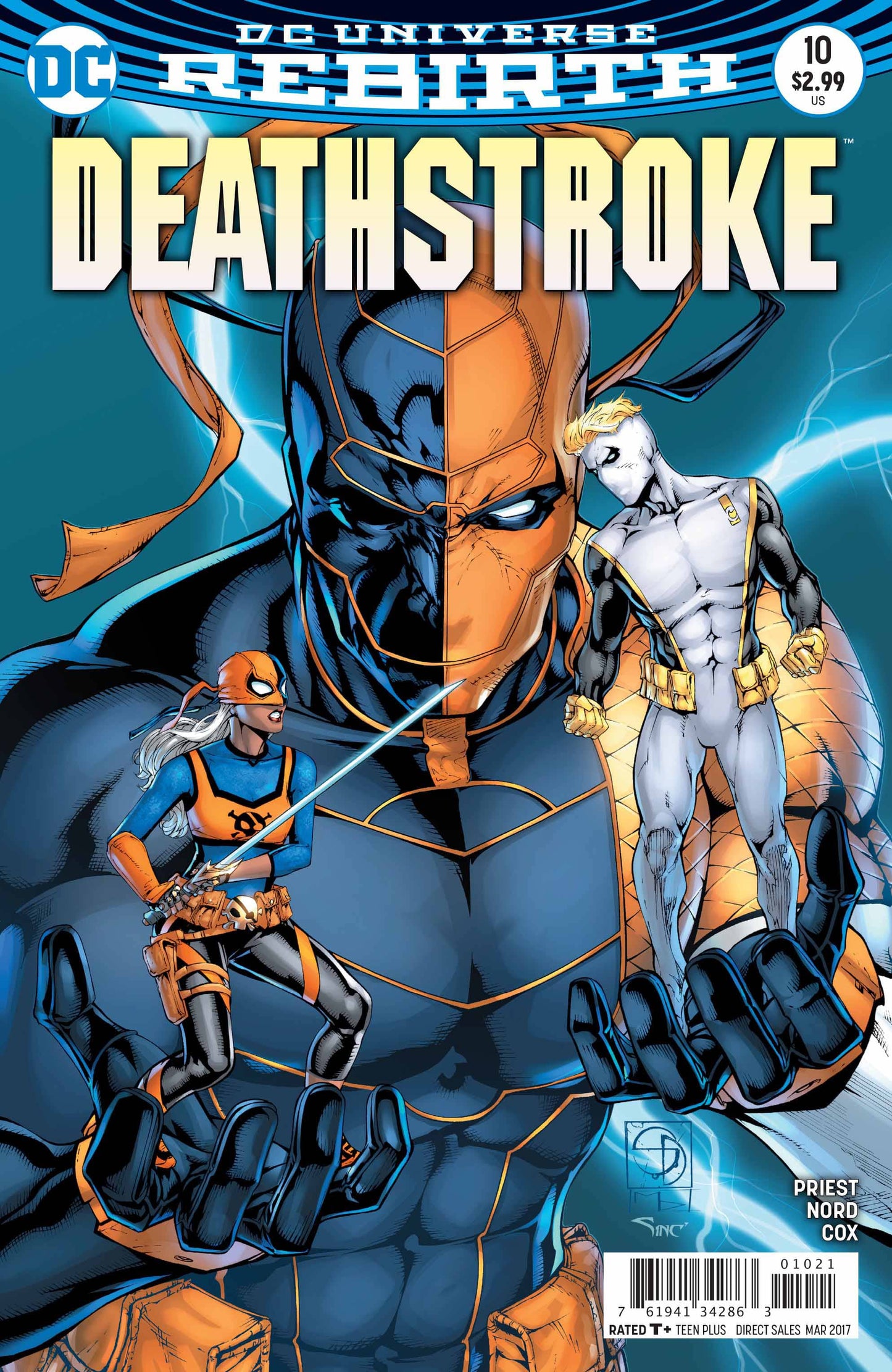 DC Comics COMIC BOOK Deathstroke #10 - CVR B (VF/NM)