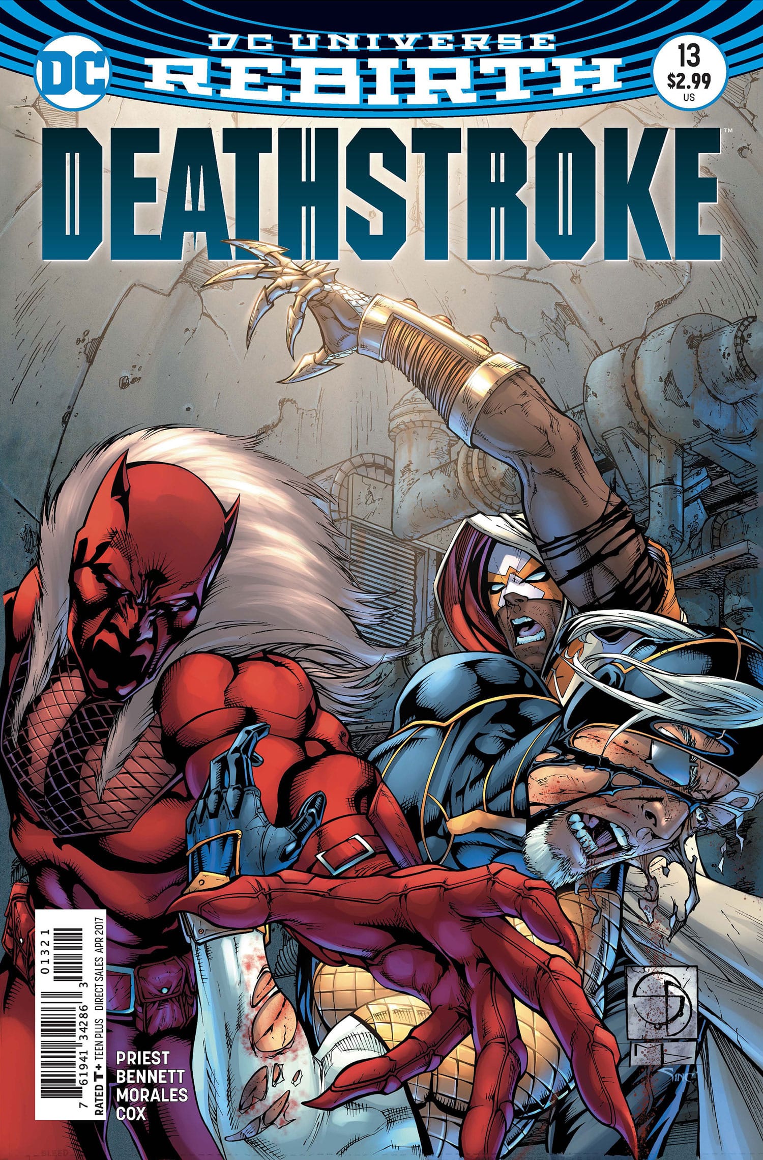 DC Comics COMIC BOOK Deathstroke #13 - CVR B (VF/NM)